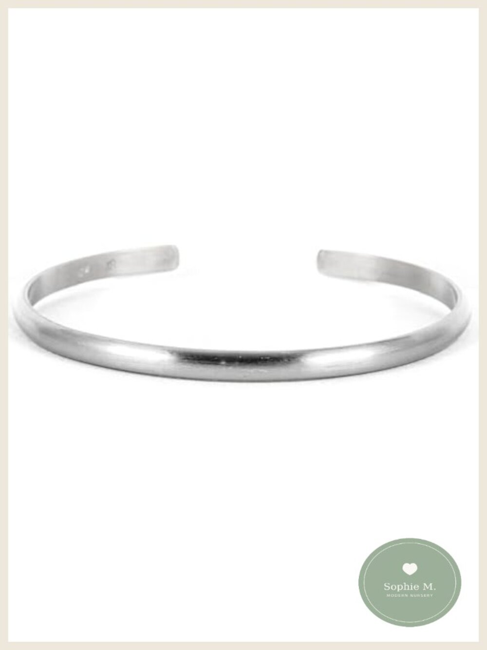 Sterling Silver Wide Matte Cuff Bracelet 5mm Brushed Satin Bangle Large Women's